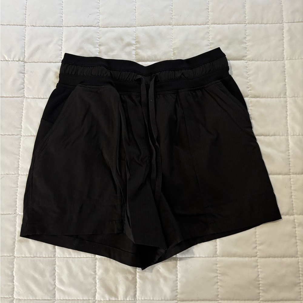 Lululemon Athletica Black Athletic Shorts